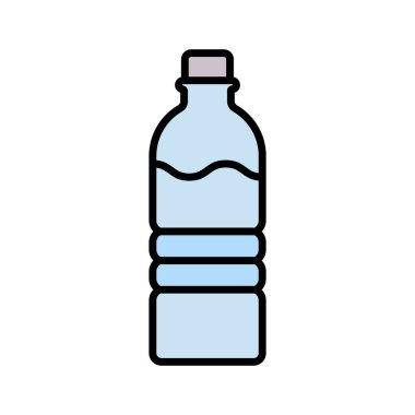 Su Şişe Simgesi vektör görüntüsü. Yaz & Tatilleri için kullanılabilir. Mobil uygulamalar, web uygulamaları ve yazdırma ortamları için elverişli.