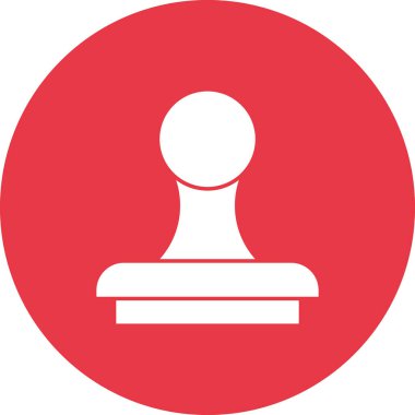 Kabul et, onaylandı, pul ikonu vektör görüntüsü. İş ve ofis için de kullanılabilir. Web uygulamalarında, mobil uygulamalarda ve yazdırma ortamlarında kullanılabilir.