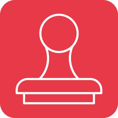 Kabul et, onaylandı, pul ikonu vektör görüntüsü. İş ve ofis için de kullanılabilir. Web uygulamalarında, mobil uygulamalarda ve yazdırma ortamlarında kullanılabilir.