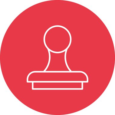 Kabul et, onaylandı, pul ikonu vektör görüntüsü. İş ve ofis için de kullanılabilir. Web uygulamalarında, mobil uygulamalarda ve yazdırma ortamlarında kullanılabilir.