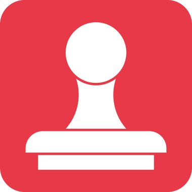 Kabul et, onaylandı, pul ikonu vektör görüntüsü. İş ve ofis için de kullanılabilir. Web uygulamalarında, mobil uygulamalarda ve yazdırma ortamlarında kullanılabilir.