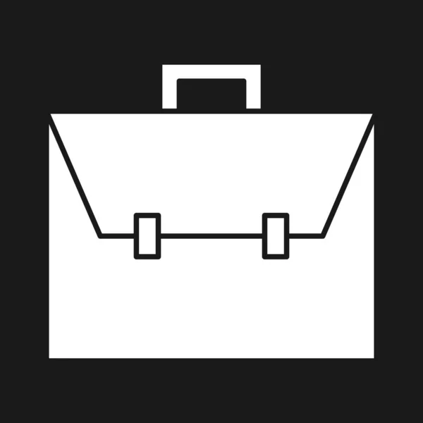 Briefcase Business 포트폴리오 아이콘 이미지 비즈니스및오 피스용으로도 수있다 모바일 미디어에 — 스톡 벡터