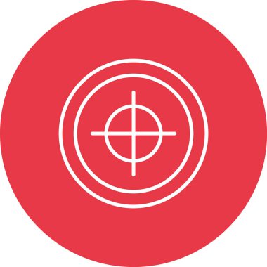 İş, hedef, hedef, ikon vektör görüntüsü planı. İş ve ofis için de kullanılabilir. Web uygulamalarında, mobil uygulamalarda ve yazdırma ortamlarında kullanılabilir.