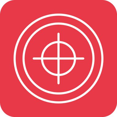 İş, hedef, hedef, ikon vektör görüntüsü planı. İş ve ofis için de kullanılabilir. Web uygulamalarında, mobil uygulamalarda ve yazdırma ortamlarında kullanılabilir.