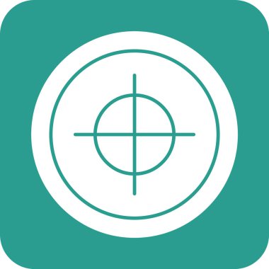 İş, hedef, hedef, ikon vektör görüntüsü planı. İş ve ofis için de kullanılabilir. Web uygulamalarında, mobil uygulamalarda ve yazdırma ortamlarında kullanılabilir.