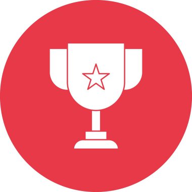 İş ödülü, ödül, ödül, başarı ikonu vektör imajı. İş ve ofis için de kullanılabilir. Web uygulamalarında, mobil uygulamalarda ve yazdırma ortamlarında kullanılabilir.