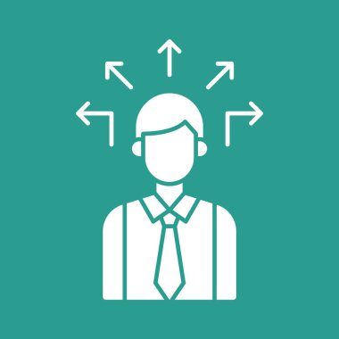 İş, yön, yönetim ikonu vektör görüntüsü. İş ve ofis için de kullanılabilir. Web uygulamalarında, mobil uygulamalarda ve yazdırma ortamlarında kullanılabilir.