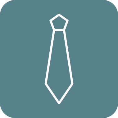 İş, elbise, kravat, ofis ikonu vektör görüntüsü. İş ve ofis için de kullanılabilir. Web uygulamalarında, mobil uygulamalarda ve yazdırma ortamlarında kullanılabilir.