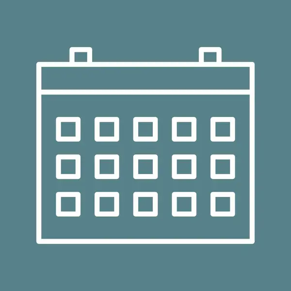 Calendar Business Deadline Icon Vector Image Can Also Used Business — Stock Vector
