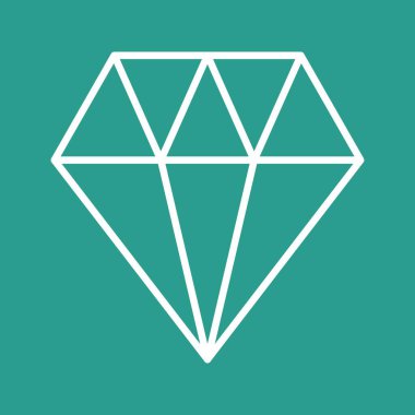 Elmas, iş, ödül ikonu vektör görüntüsü. İş ve ofis için de kullanılabilir. Web uygulamalarında, mobil uygulamalarda ve yazdırma ortamlarında kullanılabilir.