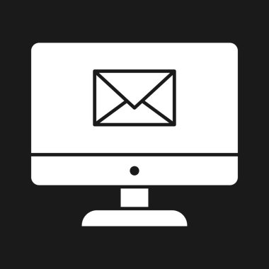 Bizimle bağlantı kur, e-posta, gelen kutusu ikon vektör görüntüsü. Seo & web için de kullanılabilir. Web uygulamalarında, mobil uygulamalarda ve yazdırma ortamlarında kullanılabilir.