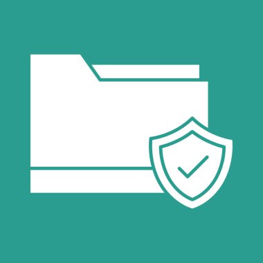 Dizin, güvenli, kalkan simgesi vektör görüntüsü. Siber güvenlik için de kullanılabilir. Web uygulamalarında, mobil uygulamalarda ve yazdırma ortamlarında kullanılabilir.