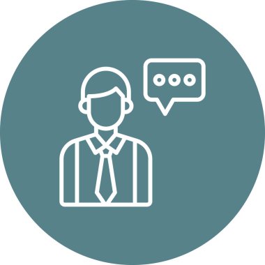 Danışman, müşteri, ikon vektör imajını destekleyin. Seo & web için de kullanılabilir. Web uygulamalarında, mobil uygulamalarda ve yazdırma ortamlarında kullanılabilir.