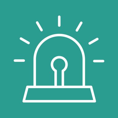 Alarm, uyarı, uyarı simgesi vektör görüntüsü. Siber güvenlik için de kullanılabilir. Web uygulamalarında, mobil uygulamalarda ve yazdırma ortamlarında kullanılabilir.