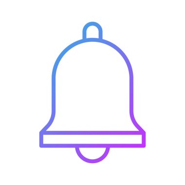 Zil, halka, alarm simgesi vektör görüntüsü. Eğitim için de kullanılabilir. Web uygulamalarında, mobil uygulamalarda ve yazdırma ortamlarında kullanılabilir.