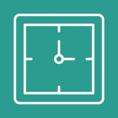 Saat, nokta, zaman simgesi vektör görüntüsü. Eğitim için de kullanılabilir. Web uygulamalarında, mobil uygulamalarda ve yazdırma ortamlarında kullanılabilir.