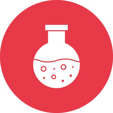 Matara, kimyager, laboratuvar ikonu vektör görüntüsü. Eğitim için de kullanılabilir. Web uygulamalarında, mobil uygulamalarda ve yazdırma ortamlarında kullanılabilir.