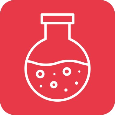 Matara, kimyager, laboratuvar ikonu vektör görüntüsü. Eğitim için de kullanılabilir. Web uygulamalarında, mobil uygulamalarda ve yazdırma ortamlarında kullanılabilir.