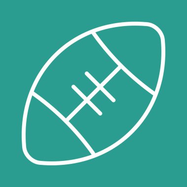 Rugby, spor, ikon vektör imajı. Eğitim için de kullanılabilir. Web uygulamalarında, mobil uygulamalarda ve yazdırma ortamlarında kullanılabilir.
