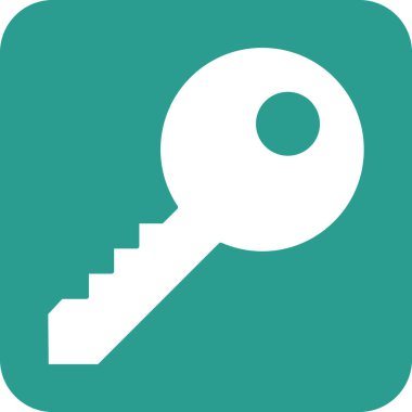 Anahtar, şifre, simge vektör görüntüsünü aç. İnternet güvenliği için de kullanılabilir. Web uygulamalarında, mobil uygulamalarda ve yazdırma ortamlarında kullanılabilir.