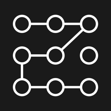 Klavye, tuş takımı, şifre ikonu vektör görüntüsü. İnternet güvenliği için de kullanılabilir. Web uygulamalarında, mobil uygulamalarda ve yazdırma ortamlarında kullanılabilir.