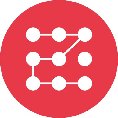 Klavye, tuş takımı, şifre ikonu vektör görüntüsü. İnternet güvenliği için de kullanılabilir. Web uygulamalarında, mobil uygulamalarda ve yazdırma ortamlarında kullanılabilir.