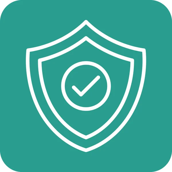 Antivirus Protección Imagen Vectorial Icono Seguridad También Puede Utilizar Para — Vector de stock
