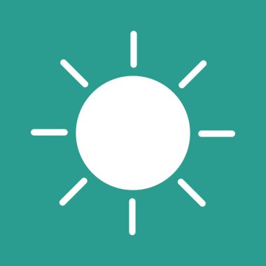 Parlaklık Simgesi vektör görüntüsü. Telefon ve tablet olarak kullanılabilir. Mobil uygulamalar, web uygulamaları ve yazdırma ortamları için elverişli.