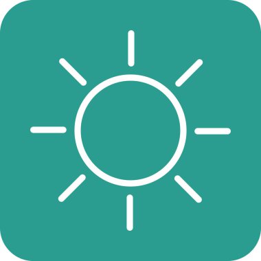 Parlaklık Simgesi vektör görüntüsü. Telefon ve tablet olarak kullanılabilir. Mobil uygulamalar, web uygulamaları ve yazdırma ortamları için elverişli.