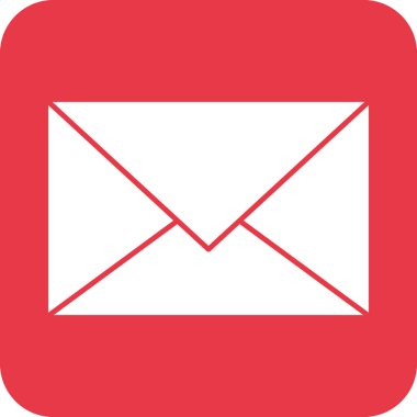 E- posta, gelen kutusu, mesaj, metin simgesi vektör resmi. Telefon ve tablet olarak kullanılabilir. Mobil uygulamalar, web uygulamaları ve yazdırma ortamları için elverişli.