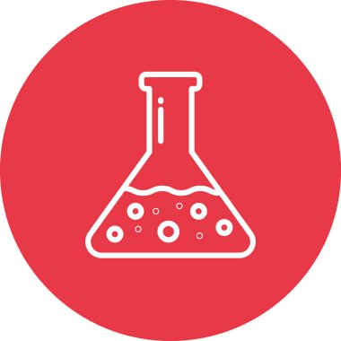 Kimyasal şişe ikonu vektör görüntüsü. Yiyecek ve içecekler için de kullanılabilir. Web uygulamalarında, mobil uygulamalarda ve yazdırma ortamlarında kullanılabilir.