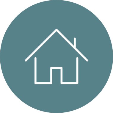 Ana sayfa, ev, ev ikonu vektör görüntüsü. Telefon ve tablet olarak kullanılabilir. Mobil uygulamalar, web uygulamaları ve yazdırma ortamları için elverişli.