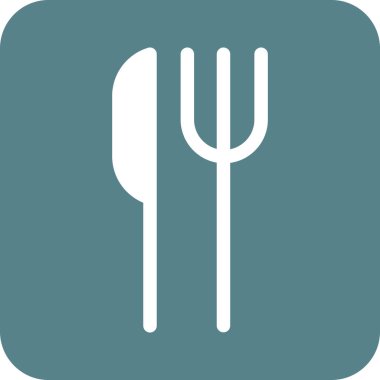 Mutfak Utensils simge vektör görüntüsü. Yiyecek ve içecekler için de kullanılabilir. Web uygulamalarında, mobil uygulamalarda ve yazdırma ortamlarında kullanılabilir.