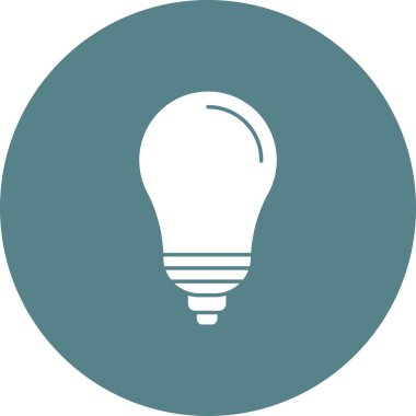 Lider ampul, ampul ışığı, ikon vektör görüntüsü. Telefon ve tablet olarak kullanılabilir. Mobil uygulamalar, web uygulamaları ve yazdırma ortamları için elverişli.