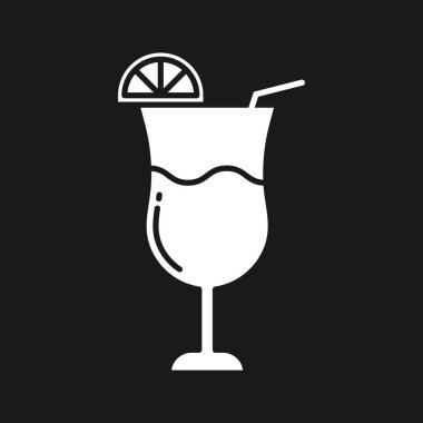 Limonata ikon vektör görüntüsü. Yiyecek ve içecekler için de kullanılabilir. Web uygulamalarında, mobil uygulamalarda ve yazdırma ortamlarında kullanılabilir.