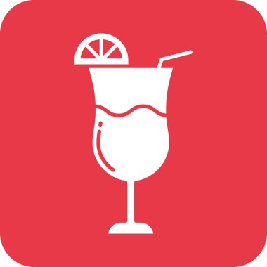 Limonata ikon vektör görüntüsü. Yiyecek ve içecekler için de kullanılabilir. Web uygulamalarında, mobil uygulamalarda ve yazdırma ortamlarında kullanılabilir.