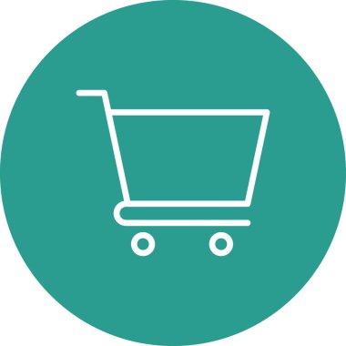 Alışveriş arabası, araba, ikon vektör imajı satın al. Telefon ve tablet olarak kullanılabilir. Mobil uygulamalar, web uygulamaları ve yazdırma ortamları için elverişli.