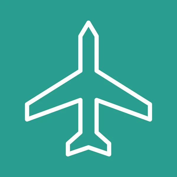 Vektorbild Des Flugzeugmodus Symbols Kann Für Telefon Und Tablet Verwendet — Stockvektor