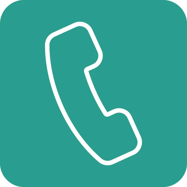 Call Icon Vector Image Can Used Phone Tablet Suitable Mobile — Stock Vector