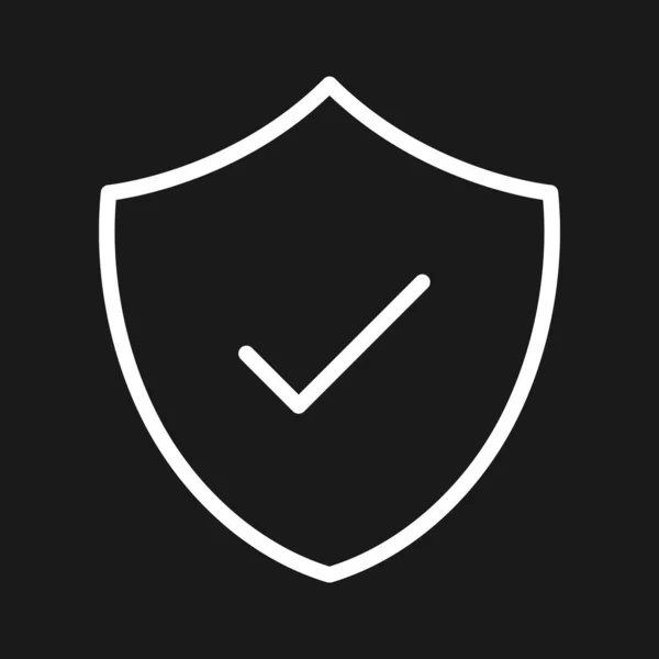 Schutz Sicherheit Sicheres Icon Vektor Image Kann Für Telefon Und — Stockvektor