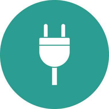 Anahtar, güç, elektrik ikonu vektör görüntüsü. Telefon ve tablet olarak kullanılabilir. Mobil uygulamalar, web uygulamaları ve yazdırma ortamları için elverişli.