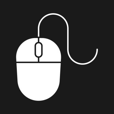 Wire mouse, mouse Icon vector image. Can be used for phone and tablet. Suitable for mobile apps, web apps and print media.