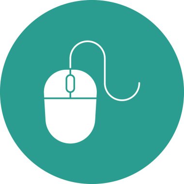 Wire mouse, mouse Icon vector image. Can be used for phone and tablet. Suitable for mobile apps, web apps and print media.