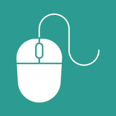 Wire mouse, mouse Icon vector image. Can be used for phone and tablet. Suitable for mobile apps, web apps and print media.