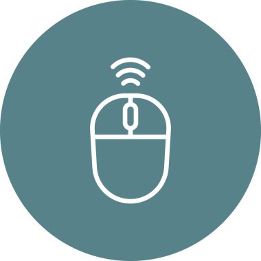 Wireless mouse, mouse Icon vector image. Can be used for phone and tablet. Suitable for mobile apps, web apps and print media.