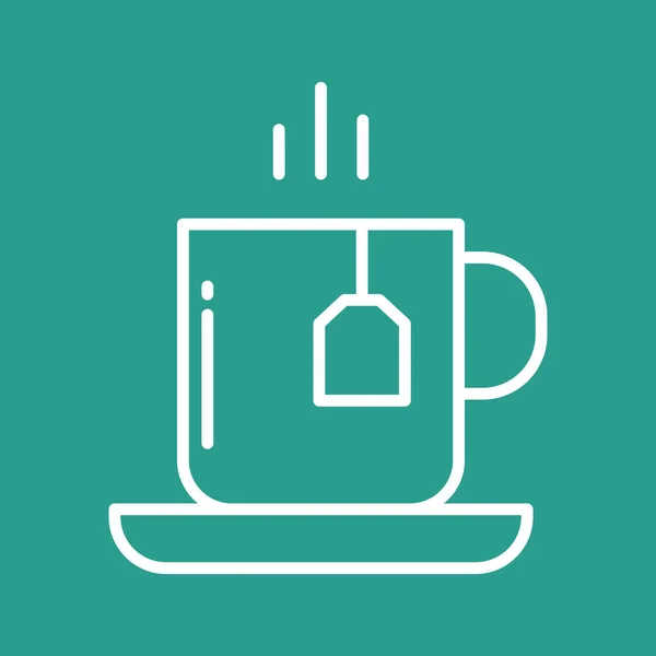 Taza Icono Imagen Vectorial También Puede Utilizar Para Alimentos Bebidas — Vector de stock