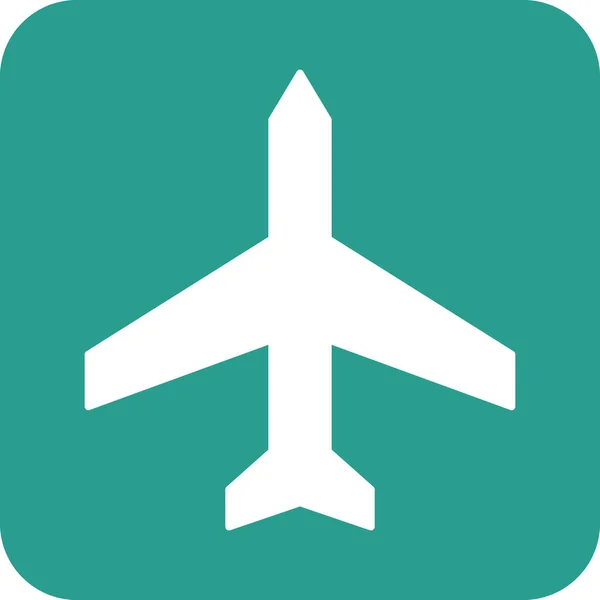 Modo Avión Icono Imagen Vectorial Puede Utilizar Para Teléfono Tableta — Vector de stock