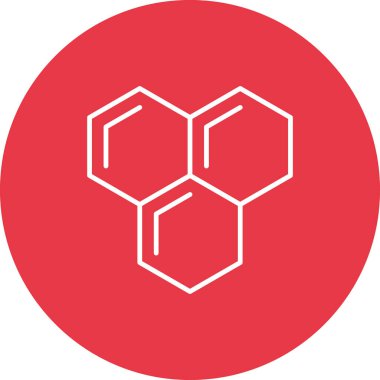 Bal peteği simgesi vektör görüntüsü. Yiyecek ve içecekler için de kullanılabilir. Web uygulamalarında, mobil uygulamalarda ve yazdırma ortamlarında kullanılabilir.