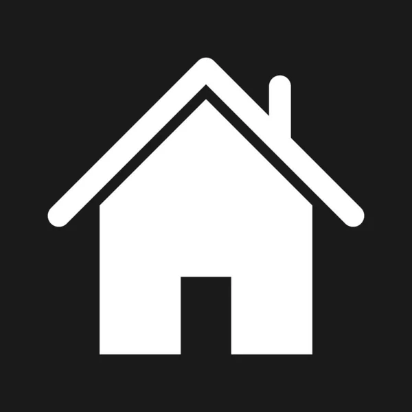 Domovská Stránka Domov Dům Ikona Vektorový Obraz Lze Použít Pro — Stockový vektor