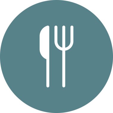 Mutfak Utensils simge vektör görüntüsü. Yiyecek ve içecekler için de kullanılabilir. Web uygulamalarında, mobil uygulamalarda ve yazdırma ortamlarında kullanılabilir.